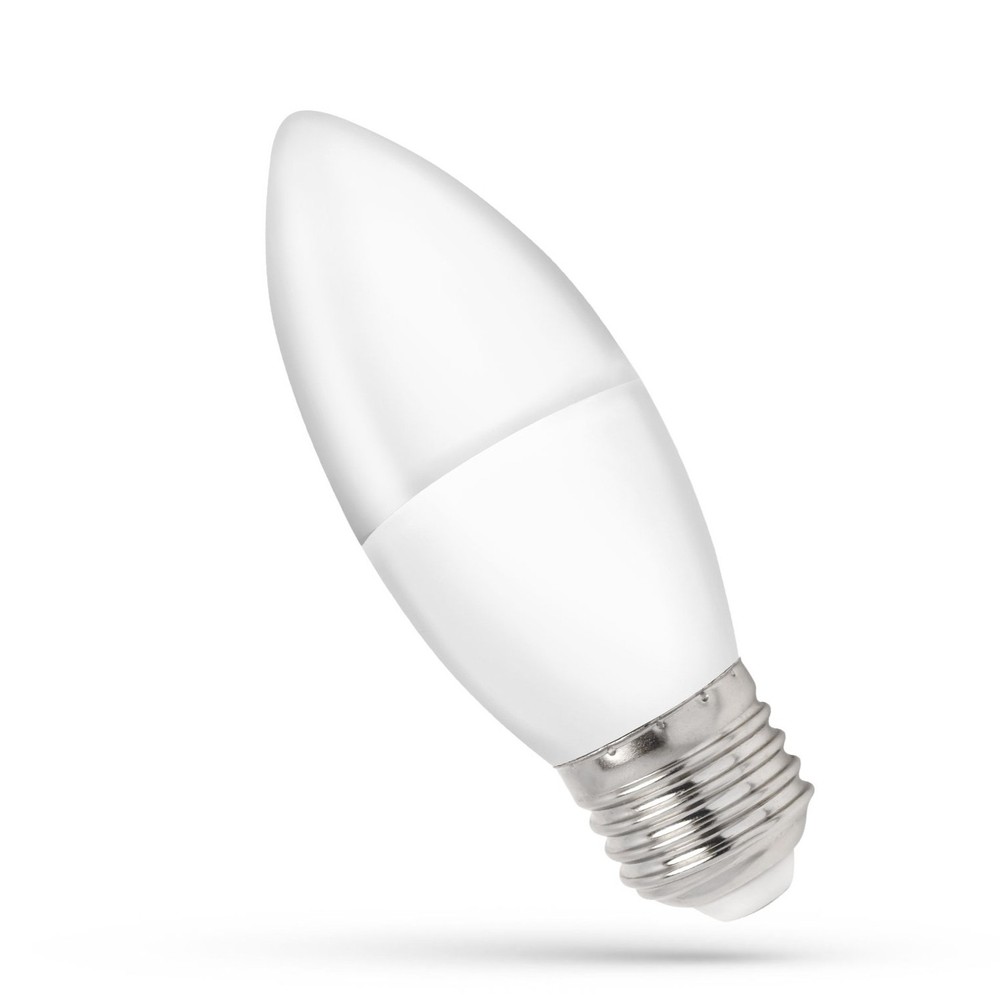 E27 1W LED kronepære - C37 - Dæmpbar : Ikke dæmpbar, Kulør : Neutral