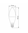 E14 4,9W LED kernepære - C37, neutral hvid