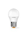 E27 6W LED kronepære - G45, neutral hvid