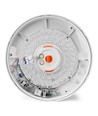 20W LED loftslampe med bevægelsessensor - 5CCT, hvid kant, indbygget sensor