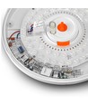 20W LED loftslampe med bevægelsessensor - 5CCT, hvid kant, indbygget sensor