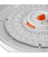 20W LED loftslampe med bevægelsessensor - 5CCT, hvid kant, indbygget sensor