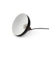 BIRK Sort Ø24cm pendel - E27 fatning, 2m ledning, Metal / Træ