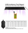 30-45cm terrarie lampe UVA/UVB - 7,2W, til reptiler mm.