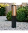 FYRON Bollard havelampe, Sort - E27, 61 cm, IP54 udendørs, pullert