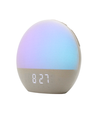 Wake-up Light Vækkeur, Solopgangseffekt - Bluetooth 5.3 højttaler, Sovelyde, Dæmpbar