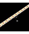 5m 9W/m CCT LED strip RA95 - 24V DC, 400 LED pr. meter, 8mm bred, 2m kabel