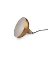 BIRK Børstet Messing Ø19cm pendel - E27 fatning, 2m ledning, Aluminium
