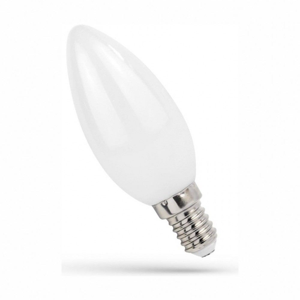 E14 4W LED kertepære - C37 - Dæmpbar : Ikke dæmpbar, Kulør : Neutral