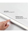 60cm LED touch skabsbelysning - 12V DC, 5W