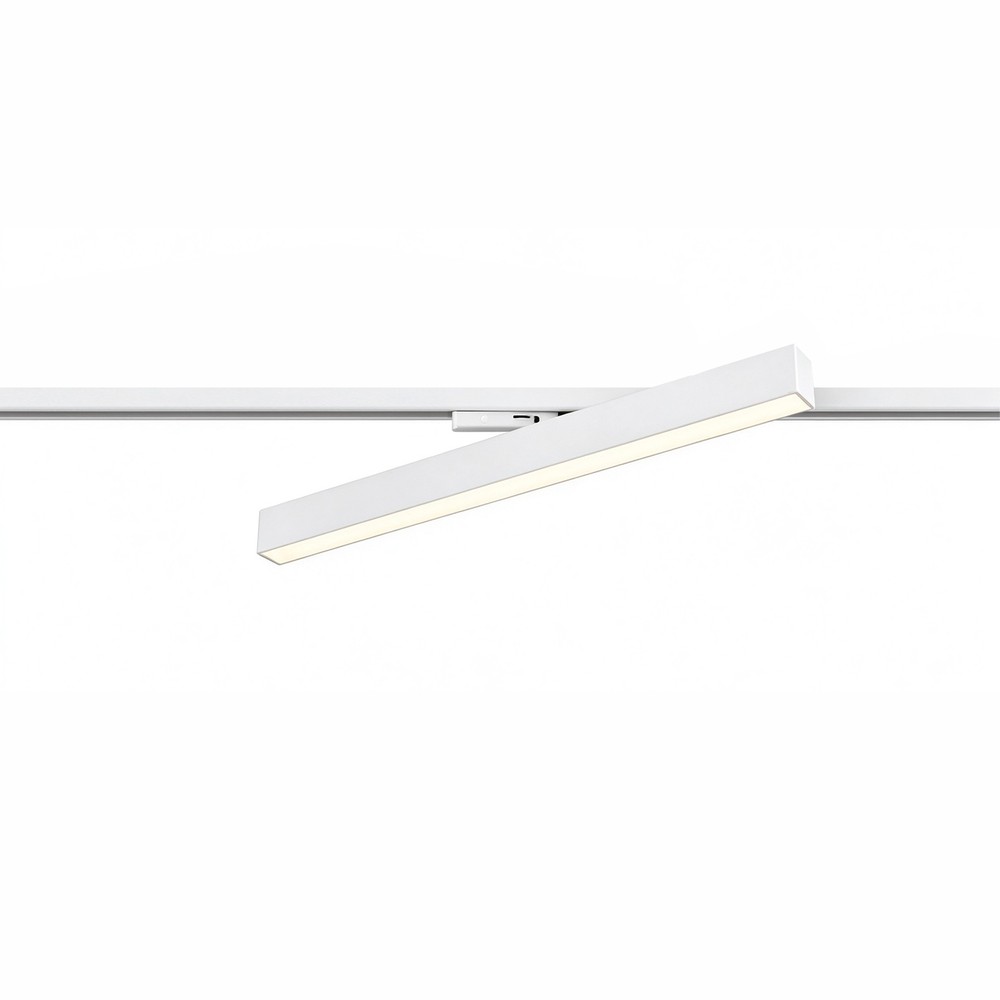 30/28/25W 1-faset LED lysskinne - 60 cm, Hvid, 1F2W - Dæmpbar : Dæmper indbygget, Kulør : 3-i-1