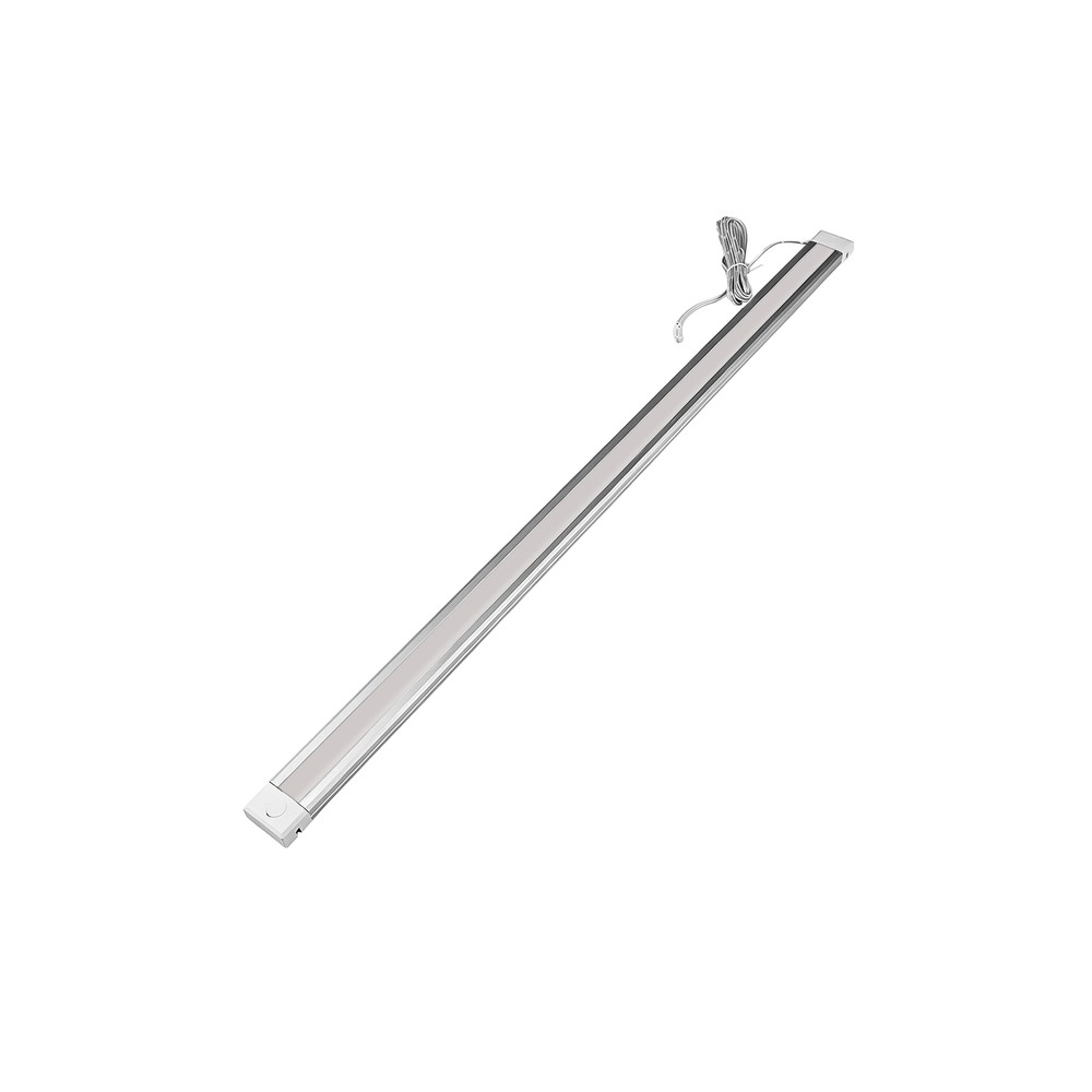 120cm LED touch skabsbelysning - 12V DC, 8W - Dæmpbar : Dæmper indbygget, Kulør : Varm