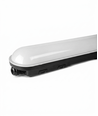 150cm LED armatur 50W - Gennemfortrådet, Sort, 160 lm/W 5000K