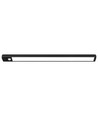 Batteri skabsbelysning - 40cm, Sort, PIR sensor, genopladelig