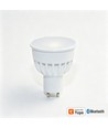 4x GU10 5W Smart Home LED pære - Bluetooth, 6,6 cm høj, virker med Google Home, Alexa og smartphones