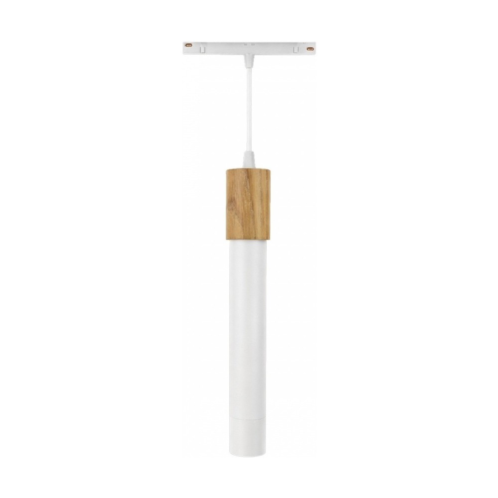12W System Shift Hangit Wood LED pendel - CCT switch, 25Â°, hvid, 90cm kabel - Dæmpbar : Ikke dæmpbar