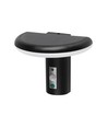 2W LED solcelle havelampe med sensor - IP54, 3000K, sort