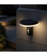 2W LED solcelle havelampe med sensor - IP54, 3000K, sort