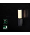 V-Tac 6W LED væglampe - IP44, 3000K, udendørs