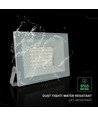 30W LED projektør - Hvidt hus, 6500K