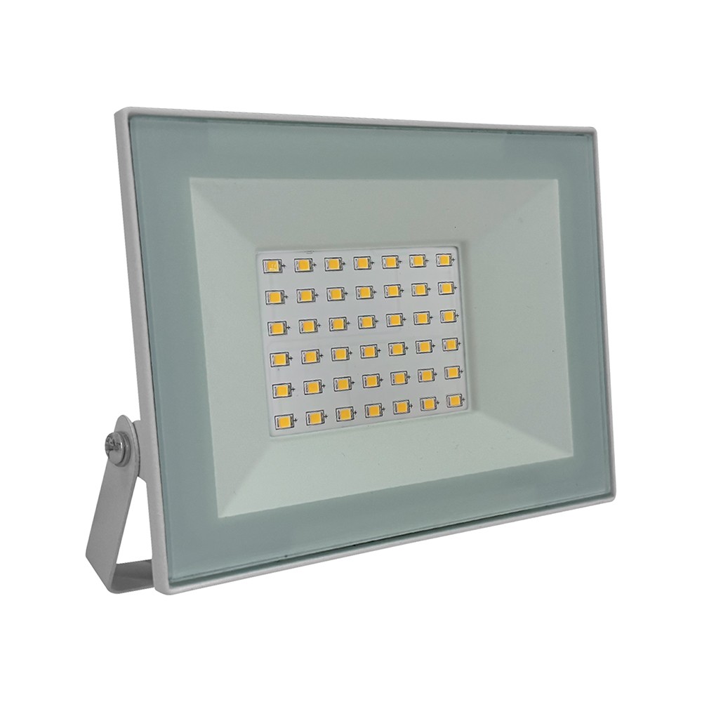 V-Tac 30W LED projektør - Hvidt hus, 4000K - Kulør : Neutral