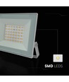 V-Tac 30W LED projektør - Hvidt hus, 4000K