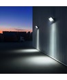 V-Tac 100W LED projektør - 185lm/W, Cree chip, sort hus, 6 års garanti