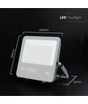 V-Tac 100W LED projektør - 185lm/W, Cree chip, sort hus, 6 års garanti