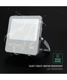 V-Tac 100W LED projektør - 185lm/W, Cree chip, sort hus, 6 års garanti