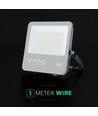 V-Tac 100W LED projektør - 185lm/W, Cree chip, sort hus, 6 års garanti