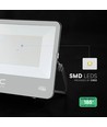 200W LED projektør - 185lm/W, Cree chip, sort hus, 6 års garanti