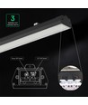 V-Tac 150W/200W/240W LED high bay, 160lm/W - Cree chip, Sosen driver, 6 års garanti