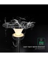 V-Tac 20W Lotus LED solcelle havelampe - LiFePO4 batteri, 6000mAh, 3-i-1