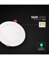 18W rund LED indbygningspanel - CCT 3-i-1, Cree chip, 6 års garanti