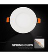 V-Tac 3W rund LED mini indbygningspanel - CCT, Cree chip, 6 års garanti