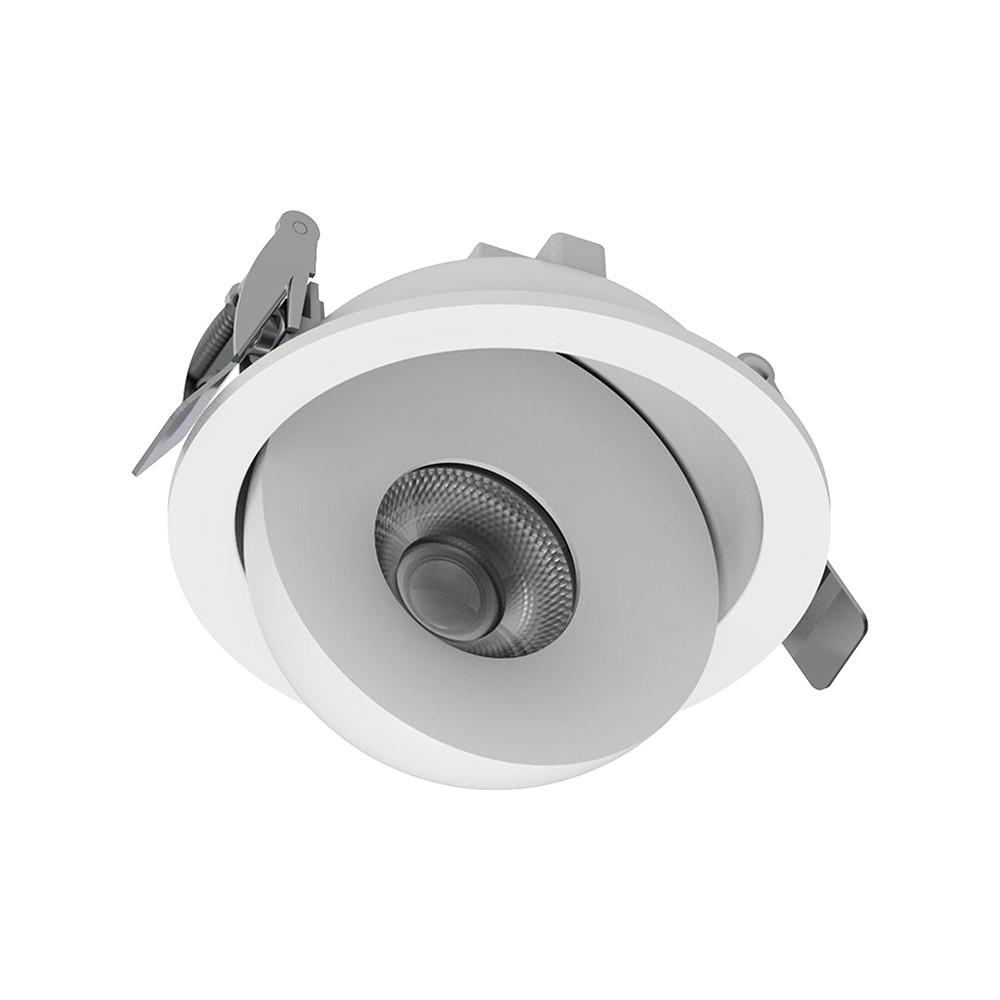 V-Tac 18W COB LED downlight - IP44, CCT, Cree chip, hvid, 6 års garanti - Kulør : 3-i-1