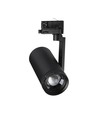 V-Tac 30W 3-faset zoombar skinnespot - CCT, 25°-50°, sort