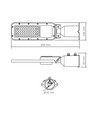 30W LED gadelampe - IP65, 5000K