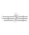 40W LED loftslampe - CCT, hvid