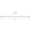 40W lineært LED armatur - Sammenkoblelig, CCT