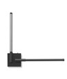 10W LED væg/loftlampe - Sort, CCT, 3 lyskulører