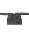 10W LED væg/loftlampe - Sort, CCT, 3 lyskulører