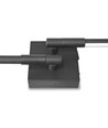 10W LED væg/loftlampe - Sort, CCT, 3 lyskulører