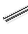 10W LED væg/loftlampe - Sort, CCT, 3 lyskulører