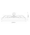 150W LED high bay - CCT, hvid