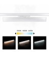 30/28/25W 3-faset LED lysskinne - 60 cm, Hvid