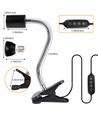 Reptil LED lampe UVB - 5W, klipsholder