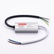 20W / 12V DC strømforsyning - 1.6A, IP67 vandtæt