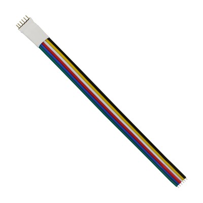 Se P-Z kabel 6 PIN LED strip stik 12mm hos MrPerfect.dk