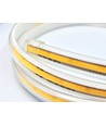 5 m. vandtæt COB strip - 230V, IP67, 360 LED, 10W/m, kan klippes for hver 50cm